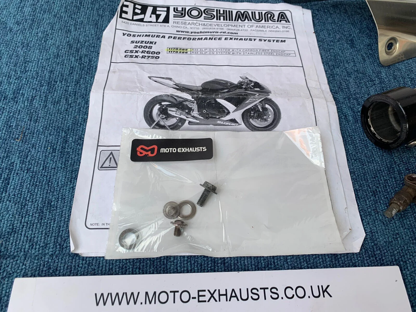 Yoshimura r55 gsxr 750 deals